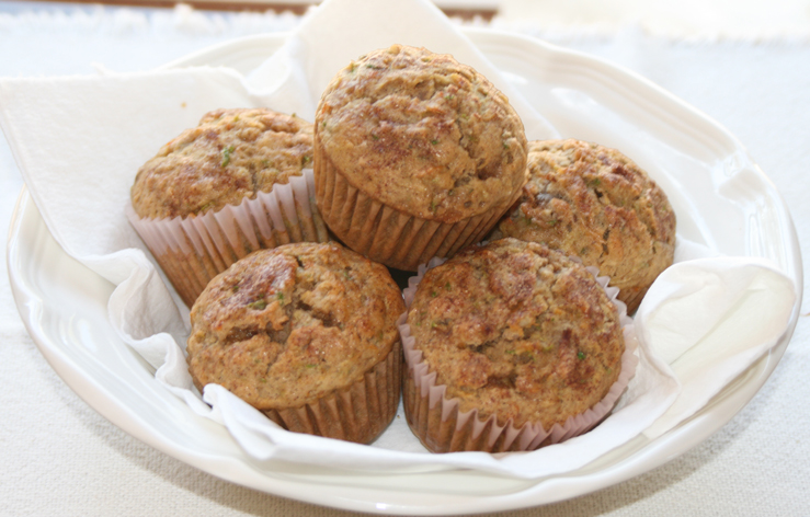 Lost Valley Gardens | Zucchini-Carrot-Nut Muffins